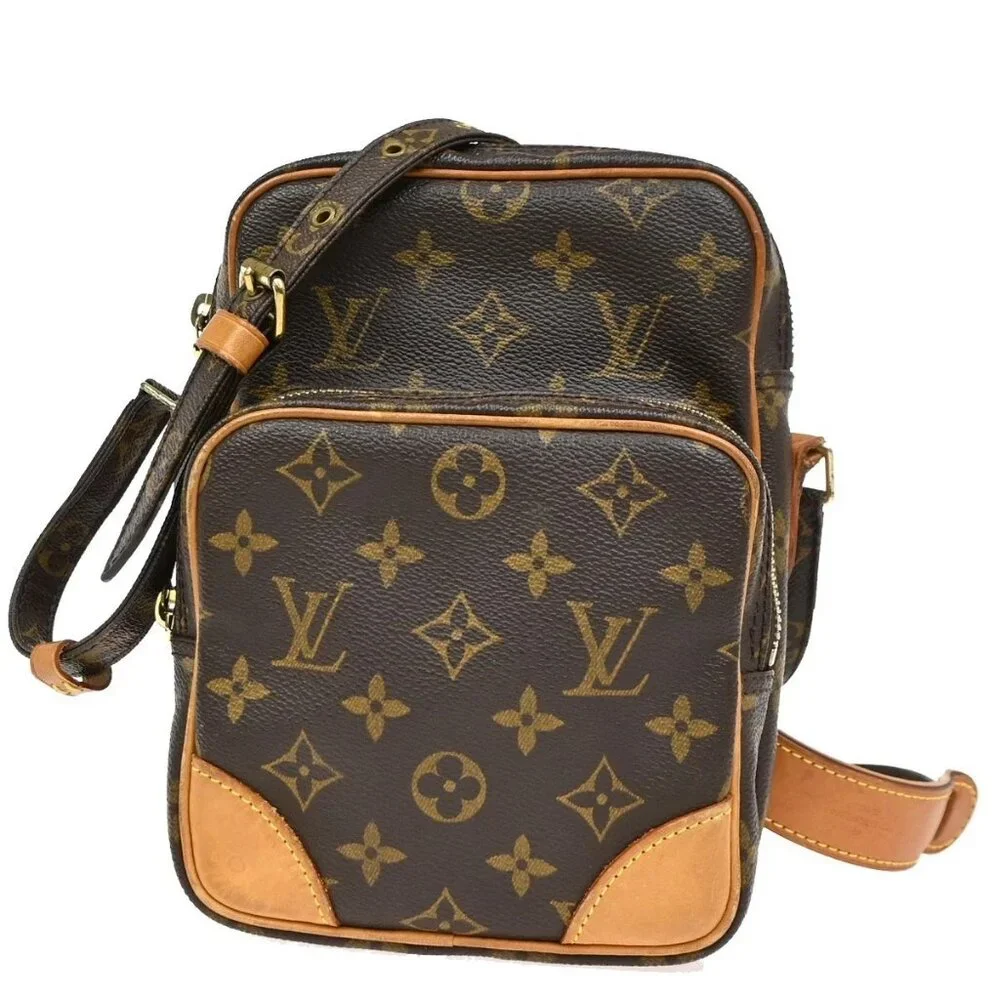 LOUIS VUITTON Amazon Crossbody Shoulder Bag Monogram Leather BN M45236 14ZA033